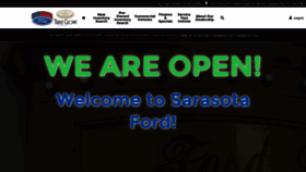 What Sarasotaford.com website looked like in 2020 (4 years ago)