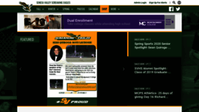 What Svhsathletics.org website looked like in 2020 (4 years ago)