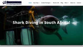 What Sharkbookings.com website looked like in 2020 (4 years ago)