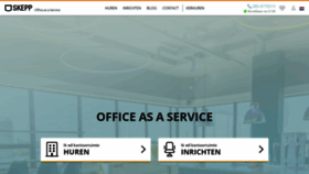 What Skepp.nl website looked like in 2020 (4 years ago)