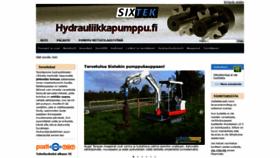 What Sixtek.fi website looked like in 2020 (4 years ago)