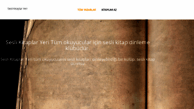 What Sesli-kitaplar-ucretsiz.info website looked like in 2020 (4 years ago)
