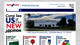 What Signingamerica.com website looked like in 2020 (4 years ago)