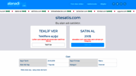 What Sitesatis.com website looked like in 2020 (4 years ago)