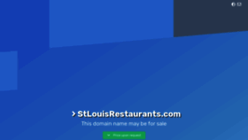 What Stlouisrestaurants.com website looked like in 2020 (4 years ago)