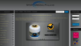 What Sportmedical.fi website looked like in 2020 (4 years ago)