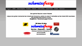 What Schweissfuzzy.at website looked like in 2020 (4 years ago)