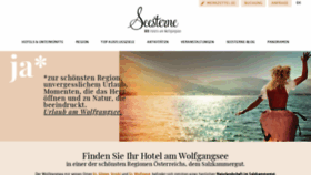 What Seesterne.at website looked like in 2020 (4 years ago)