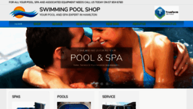 What Swimmingpoolshop.nz website looked like in 2020 (4 years ago)