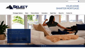 What Selectmortgage.com website looked like in 2020 (4 years ago)