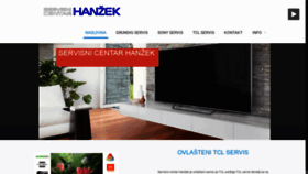 What Schanzek.hr website looked like in 2020 (4 years ago)