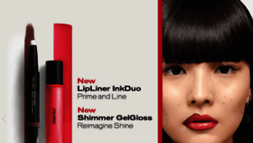 What Shiseido.com.my website looked like in 2020 (4 years ago)