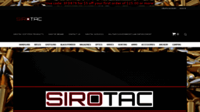 What Sirotac.com website looked like in 2020 (4 years ago)