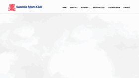 What Summairsportsclub.org website looked like in 2020 (3 years ago)