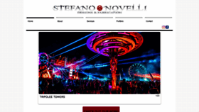What Stefanonovelli.com website looked like in 2020 (4 years ago)