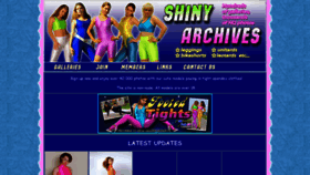 What Shiny-archives.com website looked like in 2020 (4 years ago)