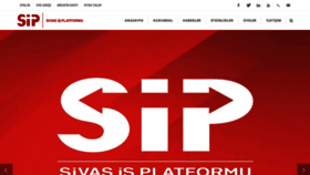 What Sip.org.tr website looked like in 2020 (4 years ago)