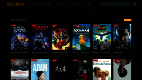What Superflix.pro website looked like in 2020 (4 years ago)