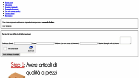 What Spaziocommerciale.com website looked like in 2020 (3 years ago)