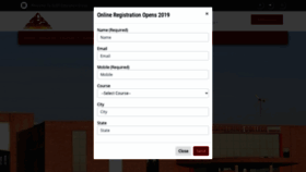 What Slbsjodhpur.com website looked like in 2020 (4 years ago)