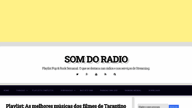 What Somdoradio.com website looked like in 2020 (4 years ago)