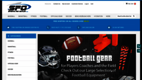 What Sportsfanoutlet.com website looked like in 2020 (3 years ago)