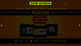 What Superbaterias.com website looked like in 2020 (4 years ago)
