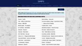 What Simp3.com website looked like in 2020 (4 years ago)