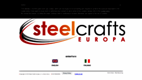 What Steelcrafts.it website looked like in 2020 (4 years ago)