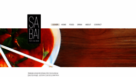 What Sabaicafe.com website looked like in 2020 (4 years ago)