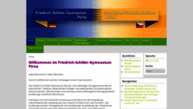 What Schillergymnasium-pirna.de website looked like in 2020 (4 years ago)