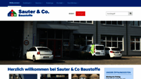 What Sauter-co.de website looked like in 2020 (4 years ago)