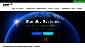 What Standbysystems.co.za website looked like in 2020 (4 years ago)