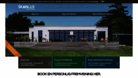 What Skanlux.dk website looked like in 2020 (4 years ago)
