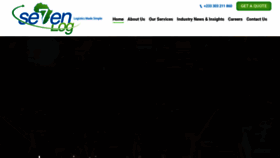 What Seven-log.com website looked like in 2020 (4 years ago)