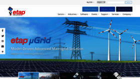 What Staging.etap.com website looked like in 2020 (5 years ago)