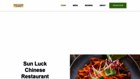 What Sunluckchineserestaurant.com website looked like in 2020 (4 years ago)