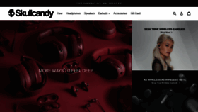 What Skullcandysingapore.com website looked like in 2020 (4 years ago)