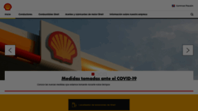 What Shell.com.do website looked like in 2020 (4 years ago)