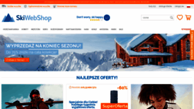 What Skiwebshop.pl website looked like in 2020 (4 years ago)