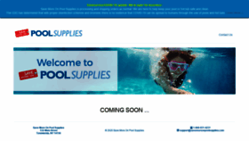 What Savemoreonpoolsupplies.com website looked like in 2020 (4 years ago)