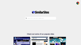 What Similarsites.com website looked like in 2020 (4 years ago)