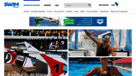 What Swimchannel.net website looked like in 2020 (4 years ago)