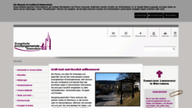 What Simmozheim-evangelisch.de website looked like in 2020 (4 years ago)