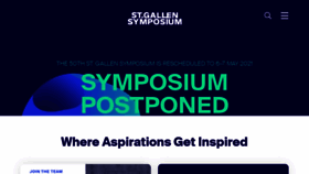 What Symposium.org website looked like in 2020 (4 years ago)