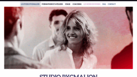 What Studiopygmalion.com website looked like in 2020 (5 years ago)