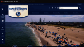 What Seaside-heightsnj.org website looked like in 2020 (3 years ago)