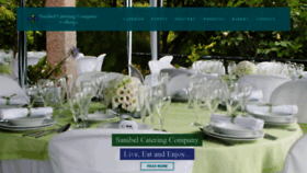 What Sanibelcateringcompany.com website looked like in 2020 (4 years ago)