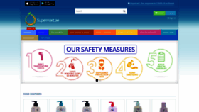 What Supermart.ae website looked like in 2020 (4 years ago)
