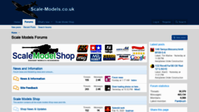 What Scale-models.co.uk website looked like in 2020 (4 years ago)